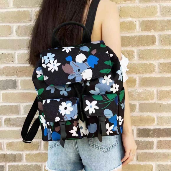 Kate Spade Floral Backpack - Picture 2 of 6